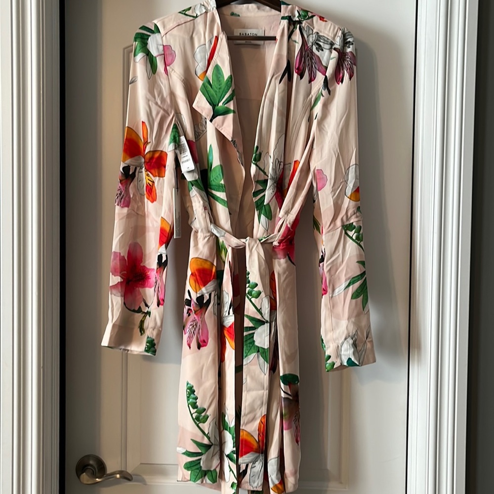 Babaton belted jacket. Large. NWT